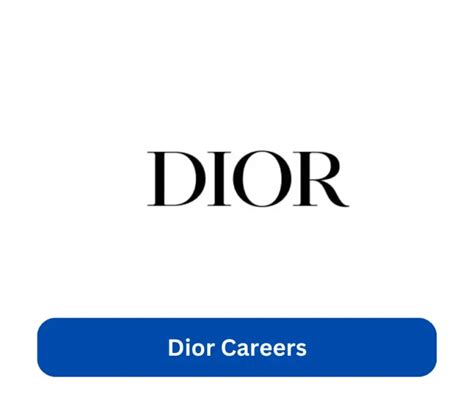 dior job vacancies|open roles at Dior.